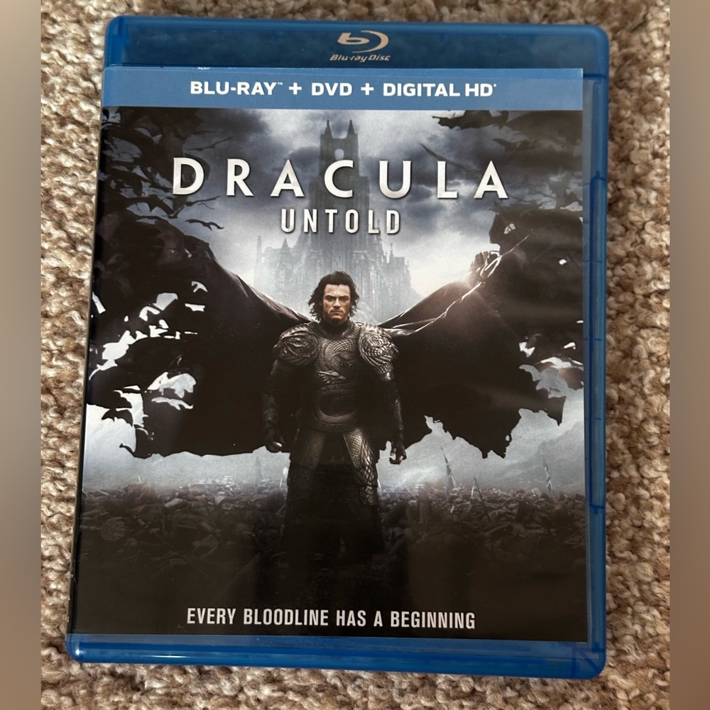 Dracula Untold (‼️ONLY Blu-ray Disc)
